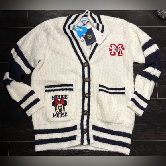 OVS kids Mickey and friends Minnie Mouse button sweater - Picture 1 of 8